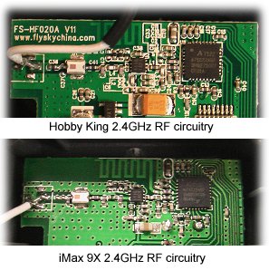 HobbyKing versus iMax9X circuitry